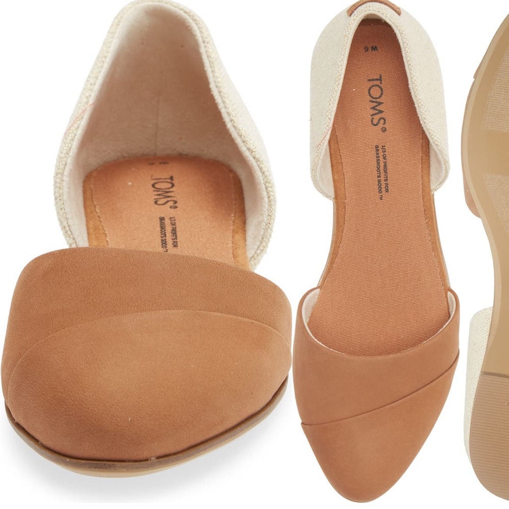 NWOT - TOMS Jutti d’Orsay Flats